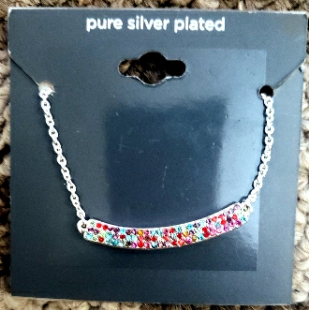 Beautiful silverplated necklace